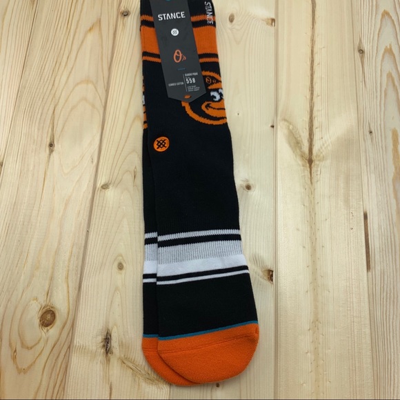 New Stance MLB Baltimore Orioles Socks. - Picture 3 of 6